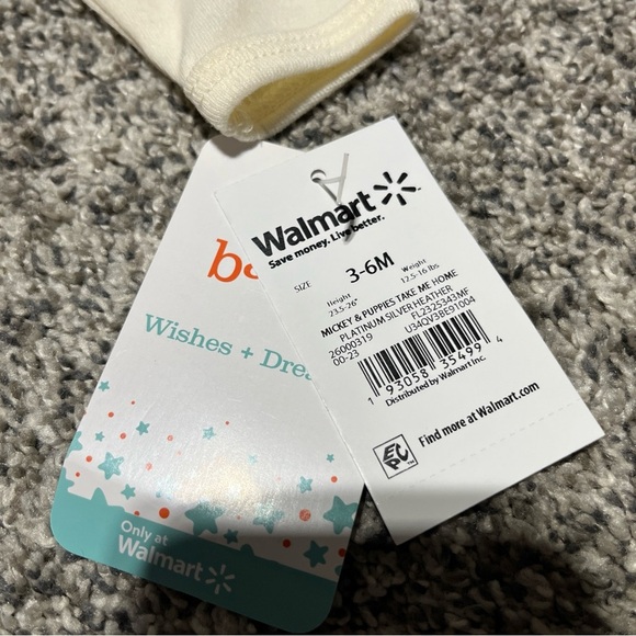 Disney Baby- Mickey Mouse And Puppies Take Me Home 3 Piece Set: 3-6 Months NEW - Picture 2 of 7